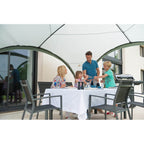 Event Shelter XL Pavillon extérieur grand abri résistant au vent et à la pluie pour camping et jardin