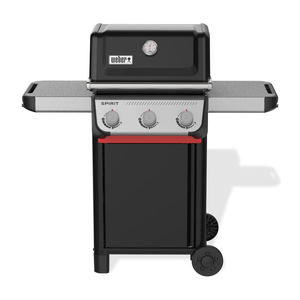 Gasgrill Spirit E 310 mit 3 Edelstahlbrennern 8,8 kW Grillfläche 60x45 cm Warmhalterost und Thermometer