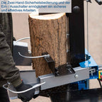 Elektrischer Holzspalter HL810 Brennholzspalter mit 8 Tonnen Spaltkraft und 3500W Motor für Brennholz