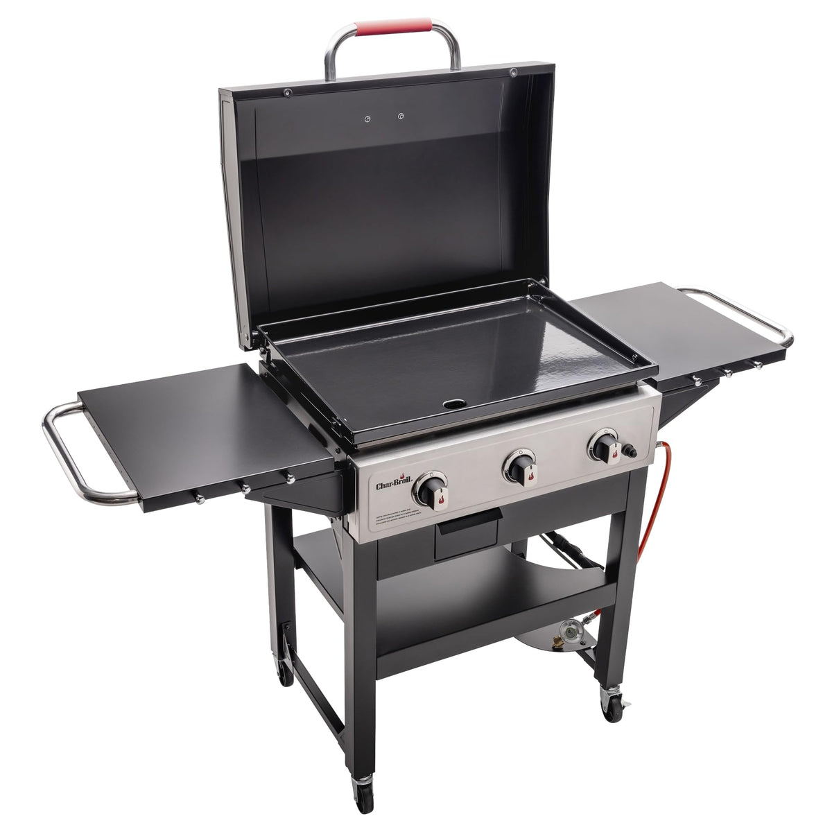 Hochwertiger Gasgrill Plancha Griddle 3400 mit Gusseisenplatte für Outdoor Grillen BBQ Garten