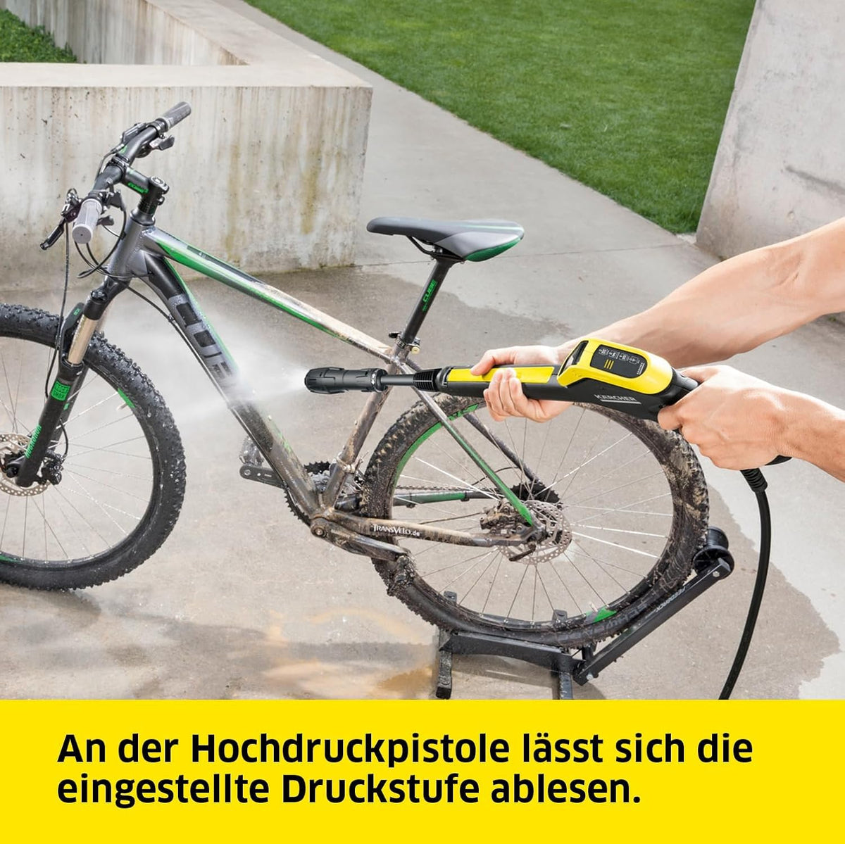 Hochdruckreiniger K 4 Power Control max 130 bar für die Reinigung von Haus und Garten sowie Fahrzeugen