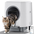 Selbstreinigende Katzentoilette 90L Großraum Katzenklo Elektrisch für Katzen mit automatischer Reinigung