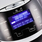 Sakura Reiskocher Keramikschale Fuzzy Logic 8 Tassen 1,5 L 6 Reiskoch 6 Multikoch Touch LED 220 240V EU