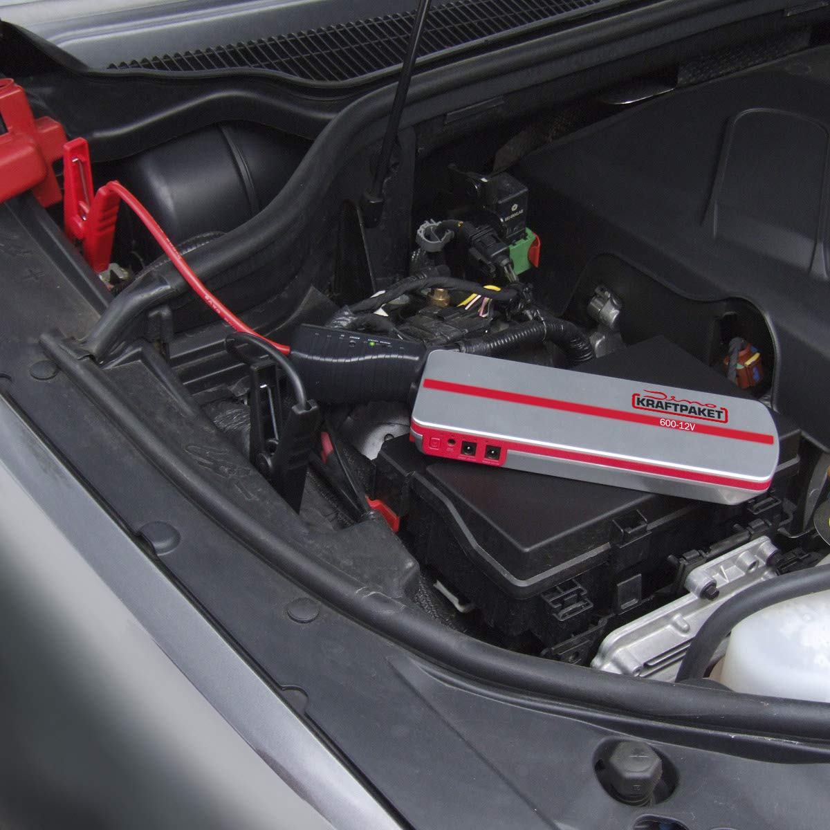 Starthilfegerät 12V 600A 66.6Wh 18000mAh Diesel Benziner Kfz Motorrad Boot Blei Säure GEL EFB AGM Batterie