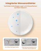 Tischgeschirrspüler mit Wasserenthärter und erhöhter Energieeffizienz Energieeffizienzklasse D