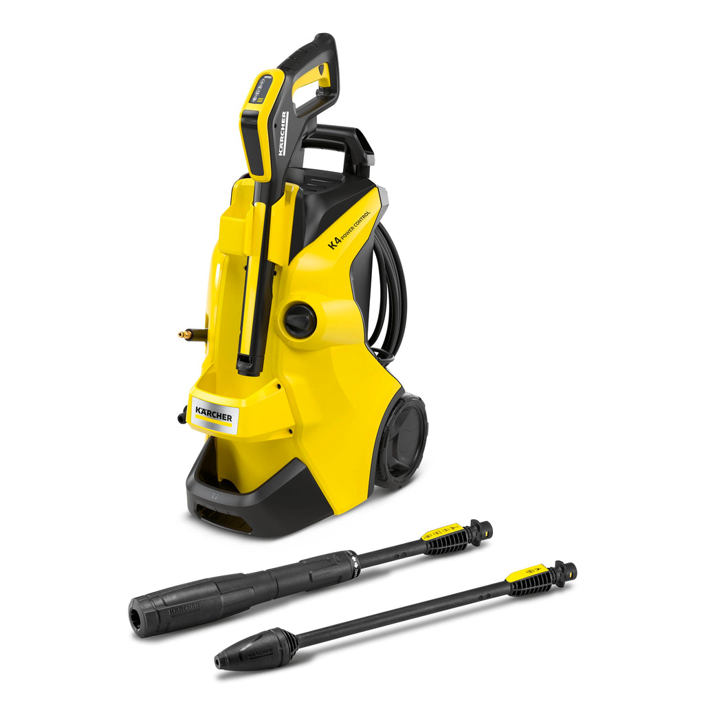 Hochdruckreiniger K 4 Power Control max 130 bar für die Reinigung von Haus und Garten sowie Fahrzeugen