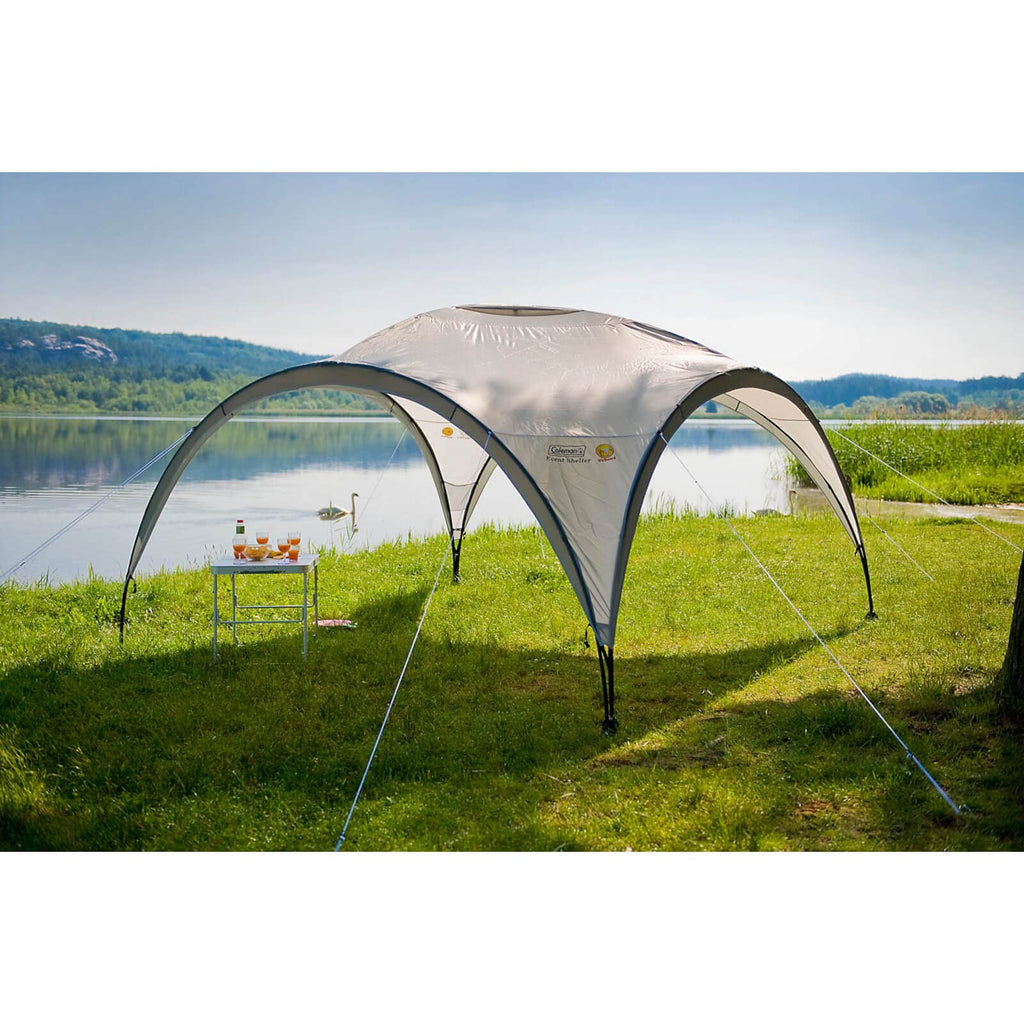 Event Shelter XL Pavillon extérieur grand abri résistant au vent et à la pluie pour camping et jardin
