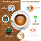 Mini 5in1 Kapselmaschine für Nespresso Dolce Gusto Lavazza ESE Pad Pulver 20bar 1450W LED 7 Stufen Heiß Kalt