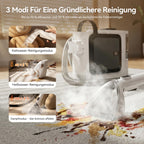 C2 Polsterreiniger 26KPA 1800W Heißdampf Waschsauger 4 in 1 Dampfreiniger Sofa Teppich Fenster Auto 7 Zubehör