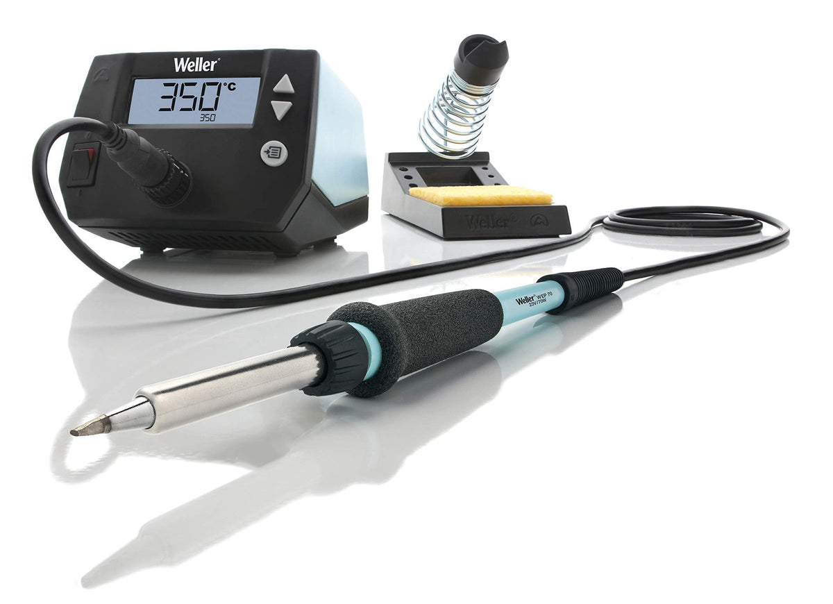 WE 1010 T0053298399 70 W 230 V digitale 1 Kanal Lötstation Temperaturbereich 100°C bis 450°C mit EU Stecker
