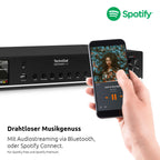 DIGITRADIO 143 V3 Digitalradio mit HiFi Tuner DAB+ und Internetradio Empfang für Zuhause und Büro