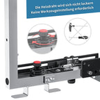 Modell 7 PROFI Styroporschneider 260 Watt 1300 mm luftgekühltes Netzteil 5 Schneidedrähte Heißdrahtschneider