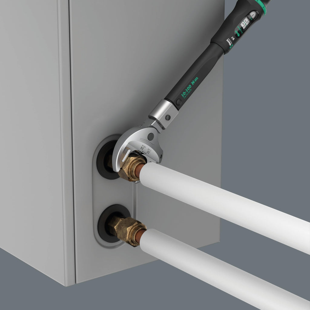 05136076001 9530 Drehmomentschlüssel Set 4 teilig für die Installation von Wärmepumpen und Klimaanlagen