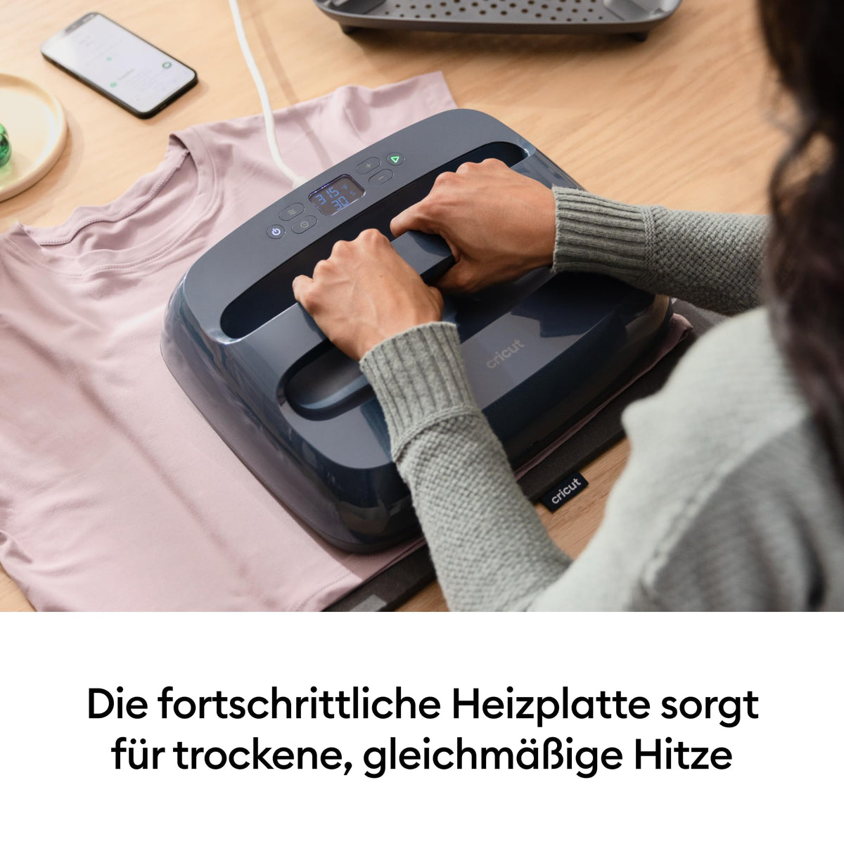 EasyPress 2 SE 30,5 x 25,3 cm Heißpresse für T Shirts Kissen Tragetaschen und mehr in Himbeere