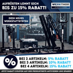 Hydraulische Auffahrrampe für Pkw 2er Set höhenverstellbar bis 4 t robust und tragfähig für Garage