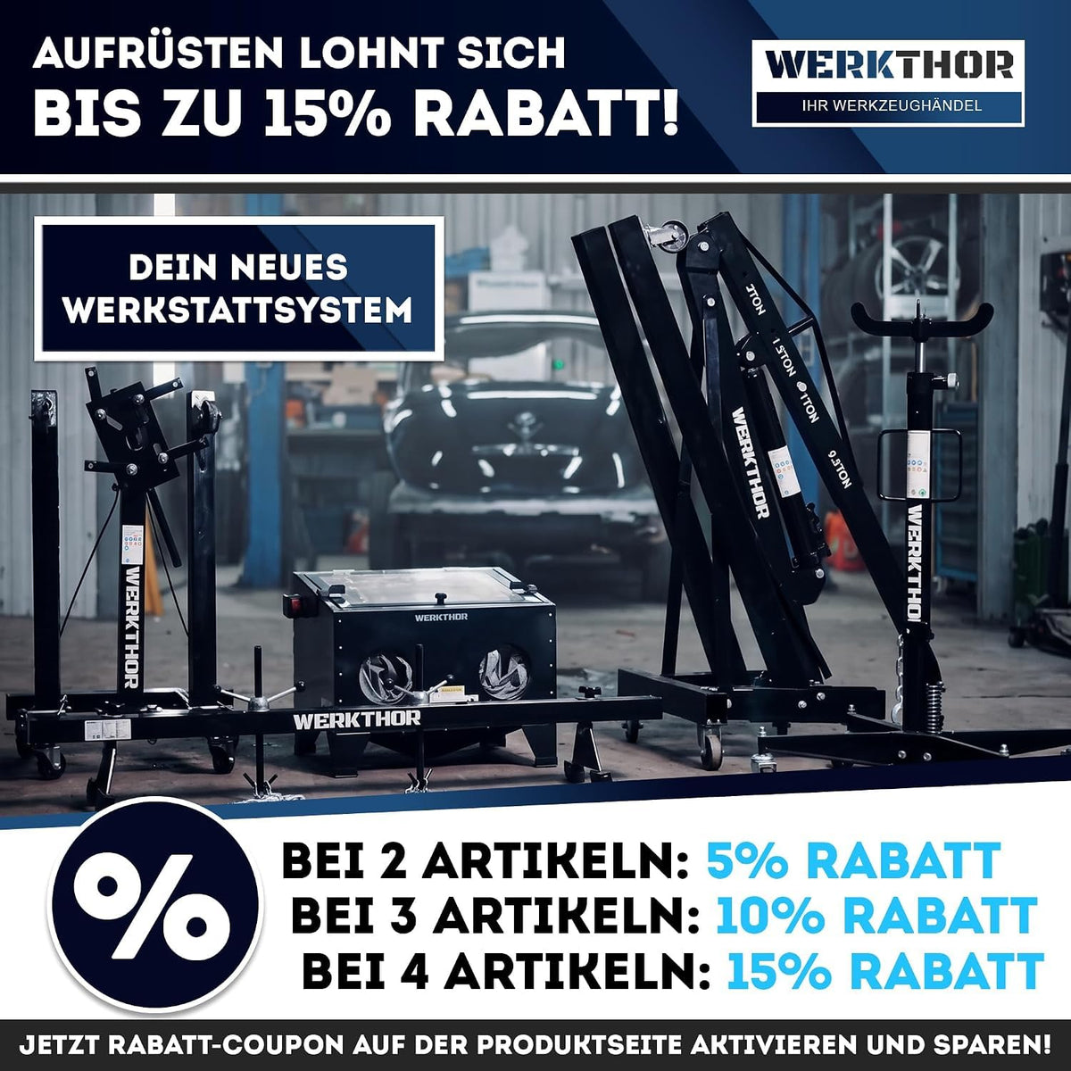 Hydraulische Auffahrrampe für Pkw 2er Set höhenverstellbar bis 4 t robust und tragfähig für Garage