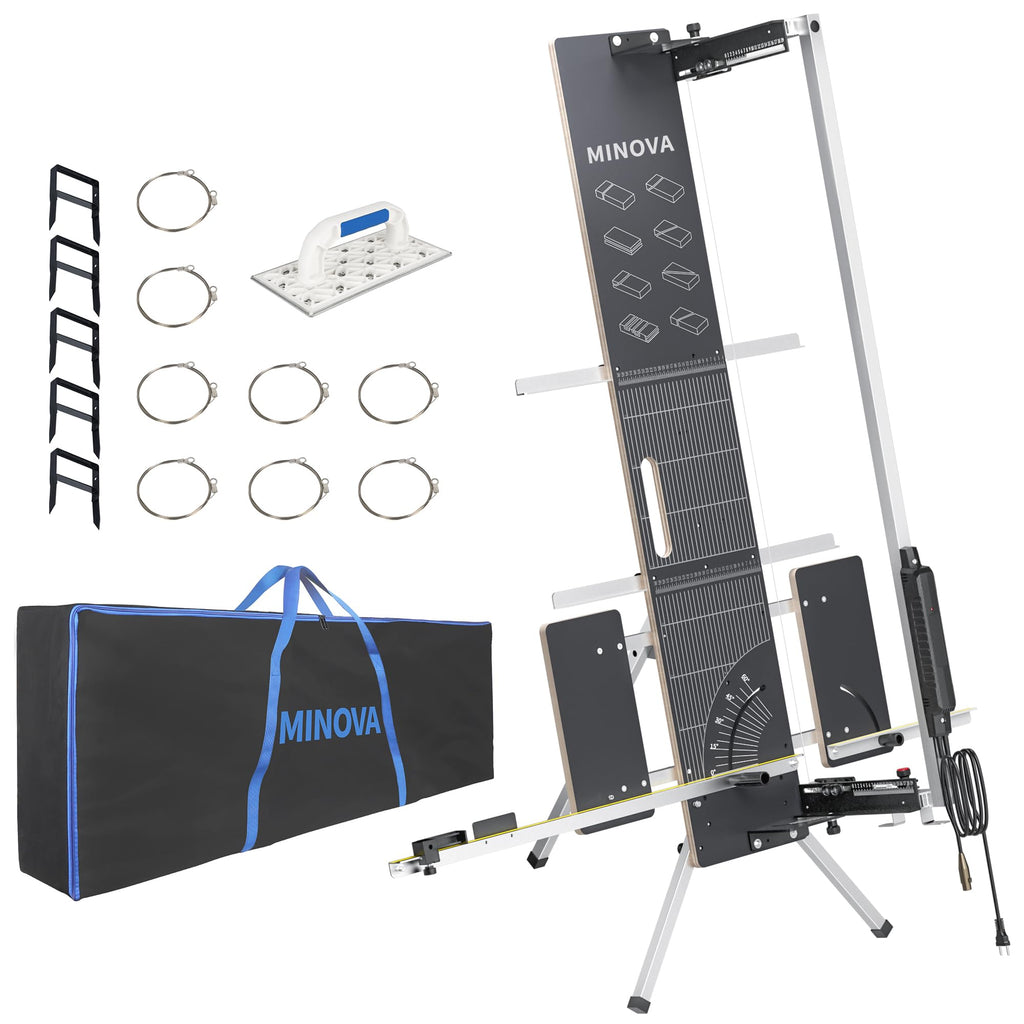Modell 7 PROFI Styroporschneider 260 Watt 1300 mm luftgekühltes Netzteil 5 Schneidedrähte Heißdrahtschneider