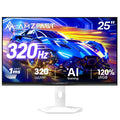 Gaming Monitor 24.5 Zoll 320Hz 1920x1080 1ms MPRT Fast IPS Adaptive Sync HDR TÜV HDMI DP VESA AMZG25F6F