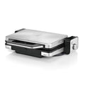 Lono Kontaktgrill Plattengriller 2 in 1 Tischgrill mit abnehmbaren spülmaschinenfesten Grillplatten 2100 W