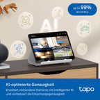 H500 Hub 16GB bis 16TB erweiterbar für 16 Kameras und 64 Sensoren HDMI 5 GHz WLAN und Ethernet Alarm Matter
