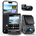 A229 Plus 2CH Dualkanal Dashcam Dual 2K HDR 5GHz WLAN GPS Sprachsteuerung Autokamera für Fahrzeuge