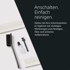 Kabellose Barber Combo Magic Clip und Detailer Li für präzises Haarschneiden und Barttrimmen