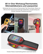 E01 Wärmebildkamera Handheld SuperIR 240x240 Infrarotauflösung Thermografie für Inspektion und Jagd