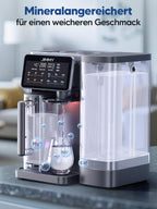 R9 Umkehrosmoseanlage Trinkwasser Heißwasserspender 7 Stufen RO Mineralien UV 3S Heizung 7 Temp TDS Monitor