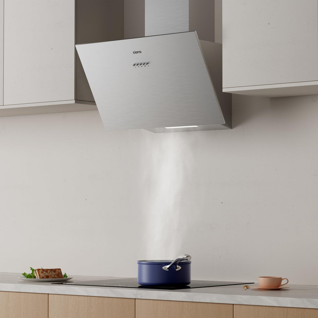CBCS6762A kopffreie Schräghaube Dunstabzugshaube Küchenabzug 60 cm Umluft Energieklasse A+++