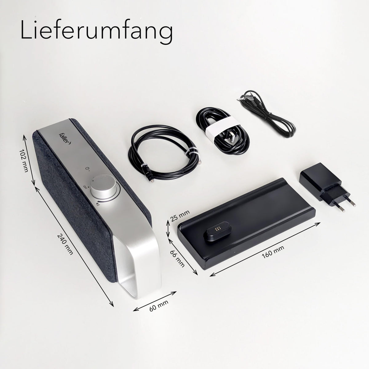 Oskar TV Lautsprecher für Senioren Sprachverstärker Hörverstärker Kabellos Tragbare Soundbar Einfach bedienen