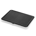 Lono Kontaktgrill Plattengriller 2 in 1 Tischgrill mit abnehmbaren spülmaschinenfesten Grillplatten 2100 W