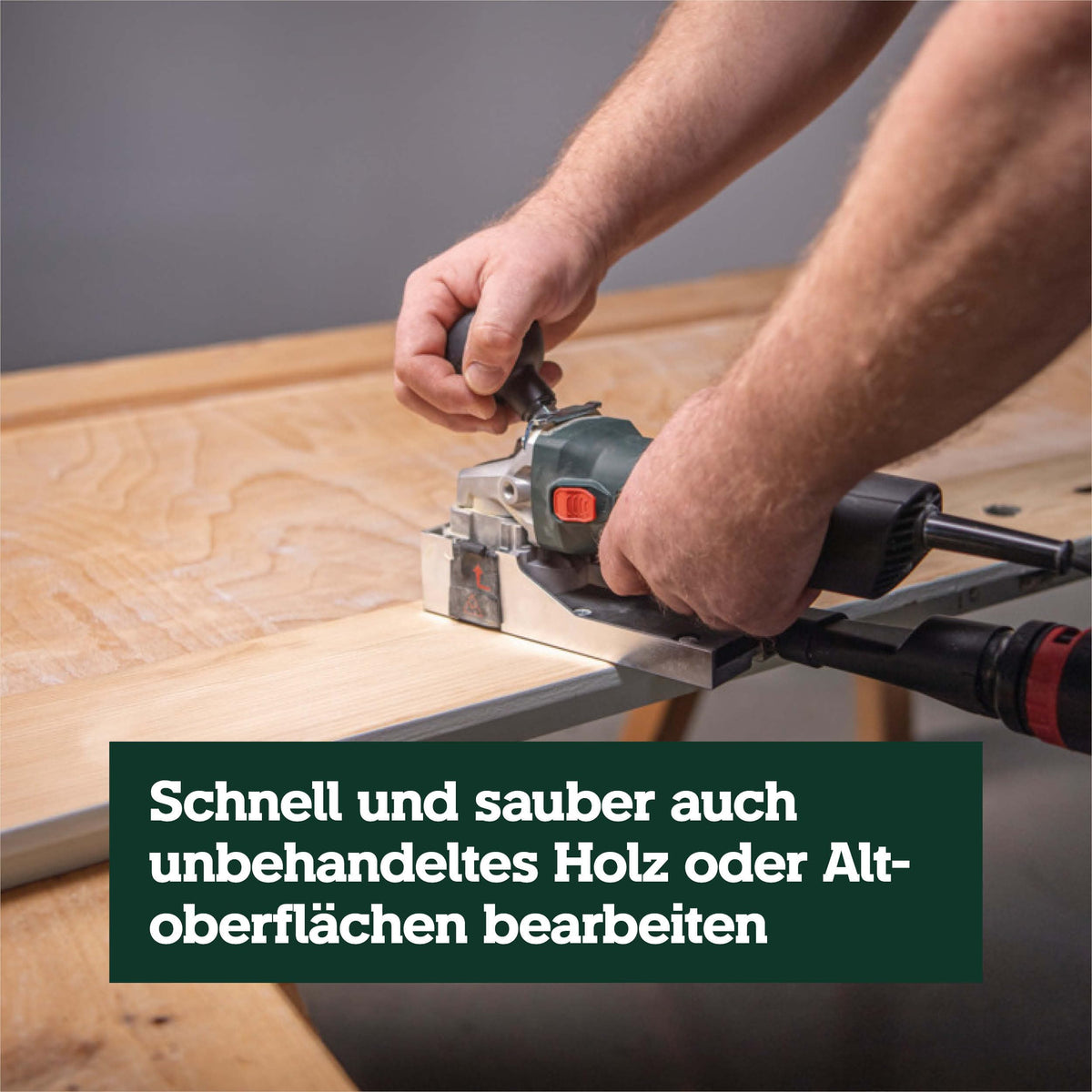 LF 850 S Lackfräse zum Entfernen von Farben und Lacken Nennleistung 850 W 4 m Kabel europäischer Stecker