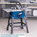 Tischkreissäge HS100S 230V 2000W Schnitthöhe 85mm Sägeblatt 250mm Tischverbreiterungen 2. Sägeblatt 642x940mm