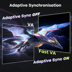Gaming Monitor 24.5 Zoll 320Hz 1920x1080 1ms MPRT Fast IPS Adaptive Sync HDR TÜV HDMI DP VESA AMZG25F6F