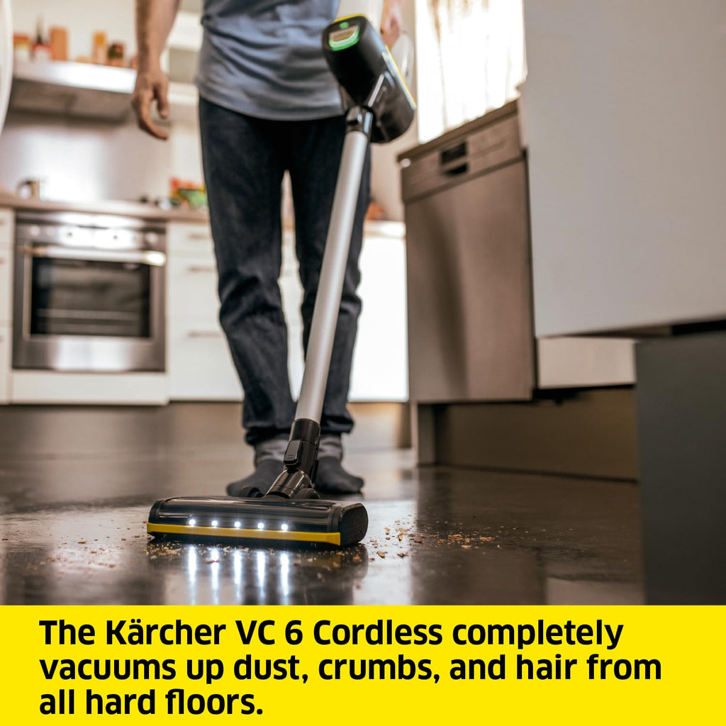 VC 6 Cordless ourFamily Akkustaubsauger 2 Saugstufen bis zu 50 min 25,2 V Akku Wandhalterung Ladefunktion