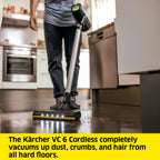 VC 6 Cordless ourFamily Akkustaubsauger 2 Saugstufen bis zu 50 min 25,2 V Akku Wandhalterung Ladefunktion