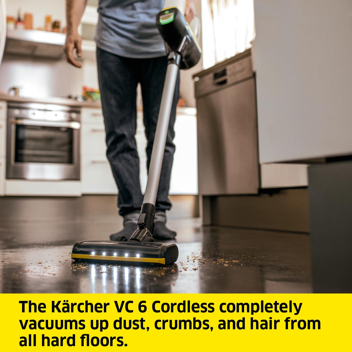 VC 6 Cordless ourFamily Akkustaubsauger 2 Saugstufen bis zu 50 min 25,2 V Akku Wandhalterung Ladefunktion