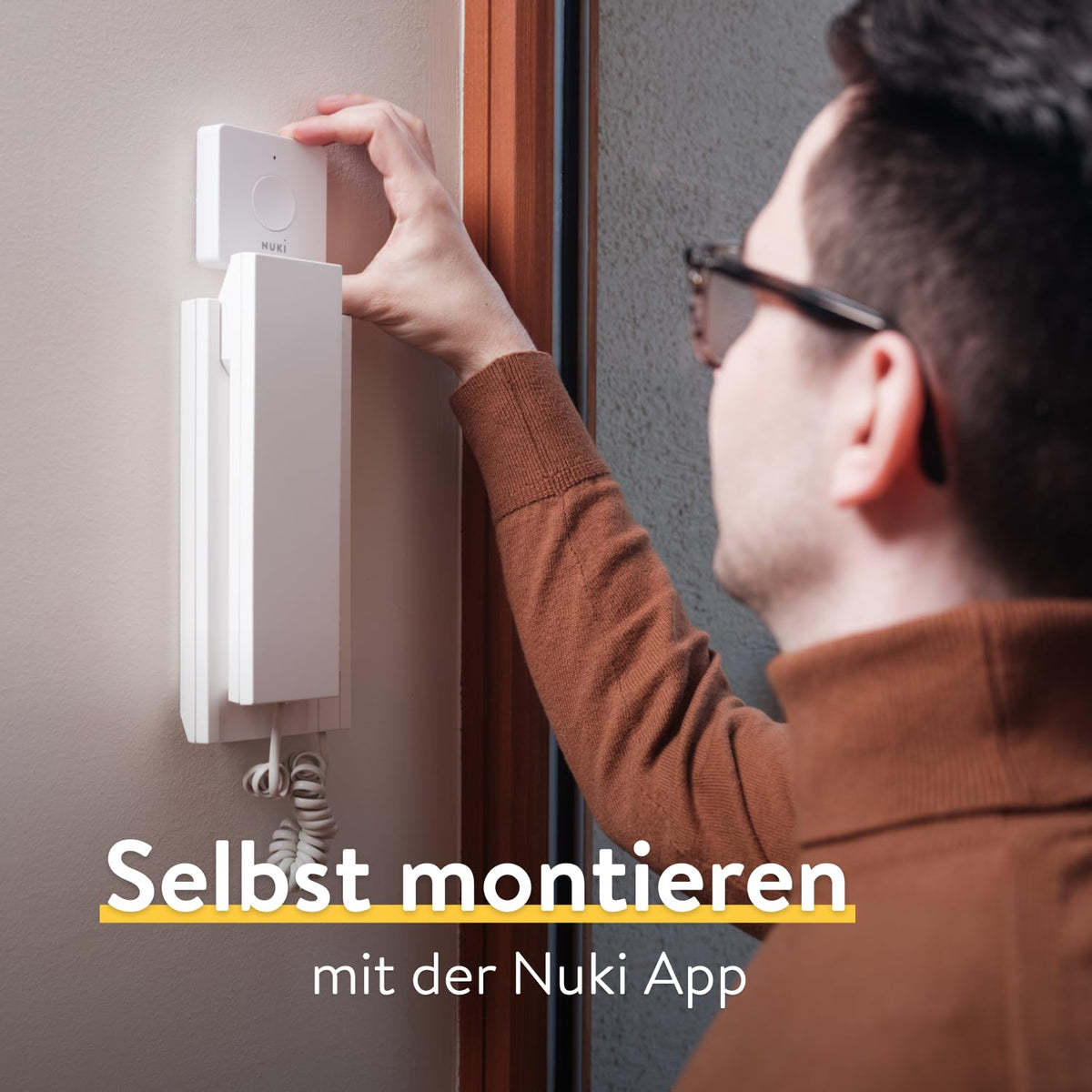 Opener Türöffner für Gegensprechanlagen in Mehrfamilienhäusern steuert per Smartphone WLAN Bridge erforderlich
