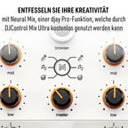 DJControl Mix Ultra mobiler DJ Controller für iOS und Android kompakter tragbarer DJ Mixer