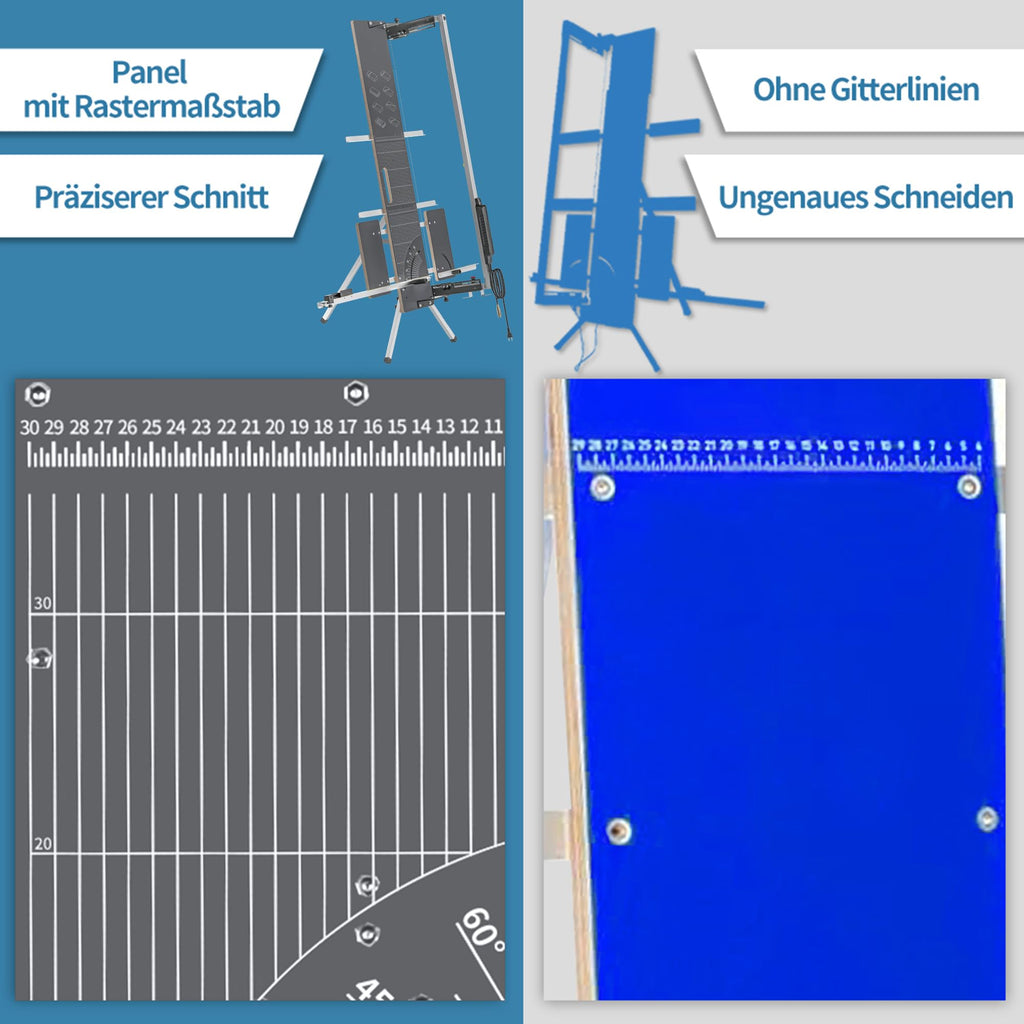 Modell 7 PROFI Styroporschneider 260 Watt 1300 mm luftgekühltes Netzteil 5 Schneidedrähte Heißdrahtschneider