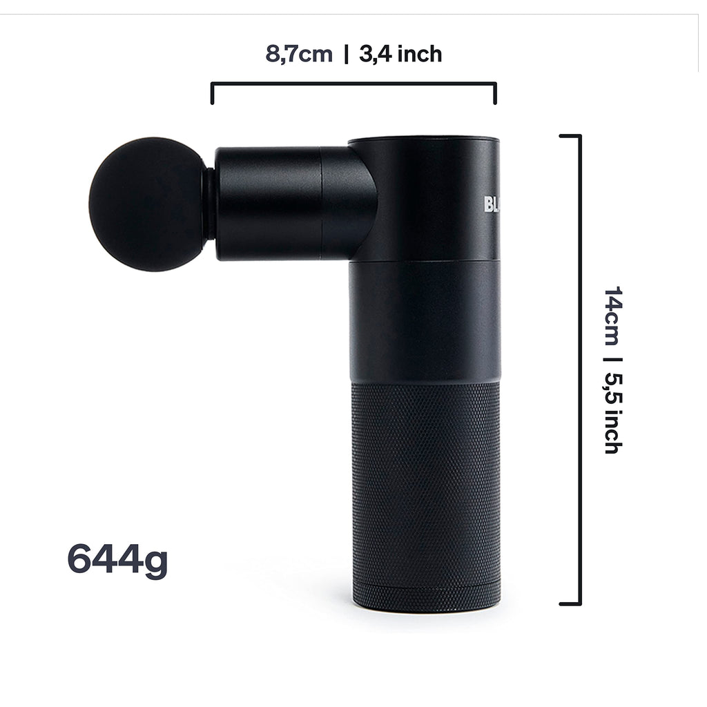 Fascia Mini Massagepistole USB C für Muskulatur Faszien 4 Aufsätze 4 Stufen Schmerzlinderung Entspannung