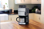Filterkaffeemaschine Grind Brew 1,25 l 1 bis 10 Tassen Kaffeemaschine mit integriertem Mahlwerk