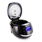Sakura Reiskocher Keramikschale Fuzzy Logic 8 Tassen 1,5 L 6 Reiskoch 6 Multikoch Touch LED 220 240V EU