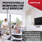 SPOTTY Nasssauger Polsterreiniger 170 mbar Saugleistung Teppich Tierhaar Auto Hartboden 67 dB Waschsauger