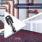 Presszange V und TH Kontur für Kupfer Edelstahl Verbund Backeneinsätze V12 V15 V18 V22 V28 TH16 TH20 TH26 TH32