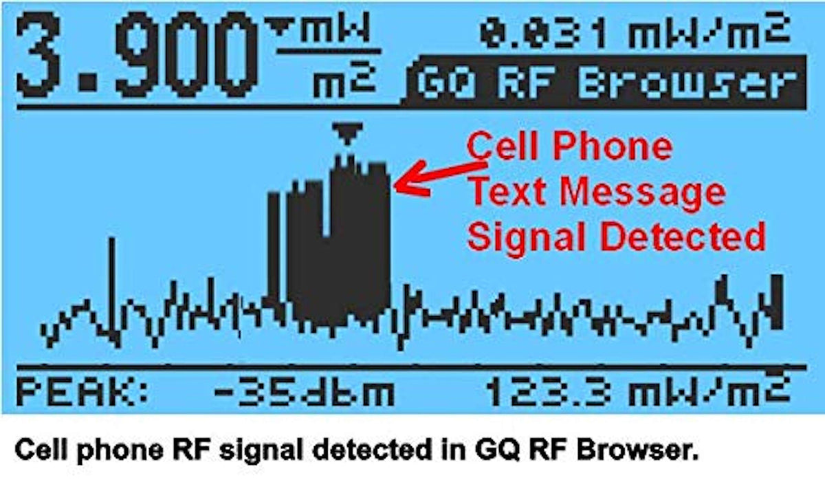 EMF-390 3-in-1 EMF ELF RF HF Strahlungsmessgerät Mehrfeld Detektor Datenlogger Mobilfunkmasten