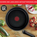 Ingenio Emotion Topf und Pfannenset 20 teilig mit abnehmbarem Griff Kochgeschirr Set für Küche