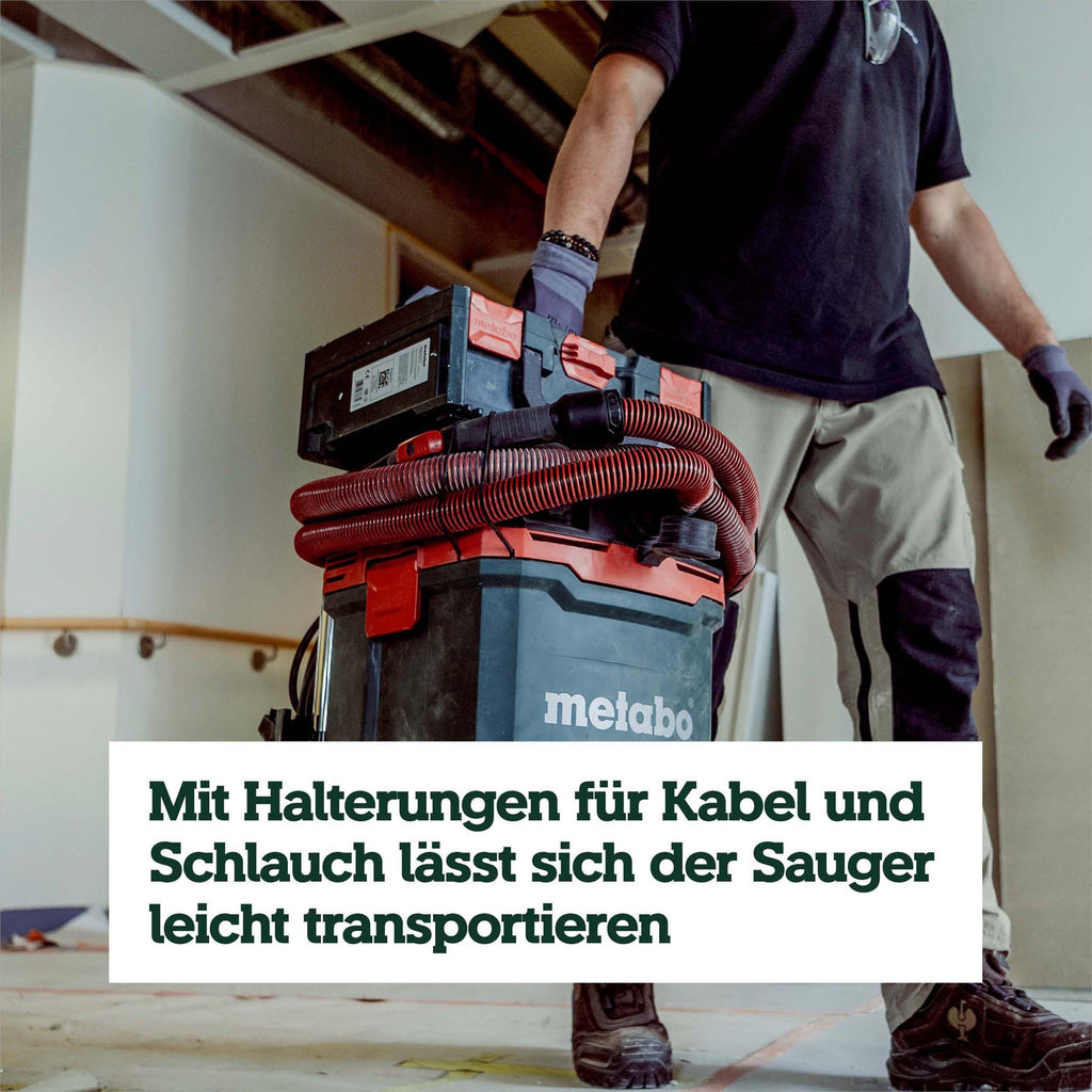 ASA 30 H PC Allessauger Nass und Trockensauger Staubklasse H 1200 W 30 L PressClean Bau und Werkstattsauger