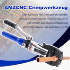 Presszange V und TH Kontur für Kupfer Edelstahl Verbund Backeneinsätze V12 V15 V18 V22 V28 TH16 TH20 TH26 TH32