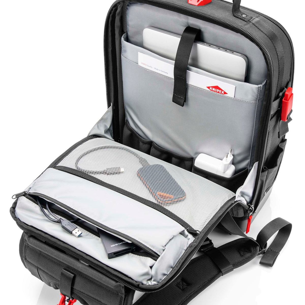 Werkzeugrucksack Modular X18 00 21 50 LE robust geräumig für Handwerk Montage und Werkstatt